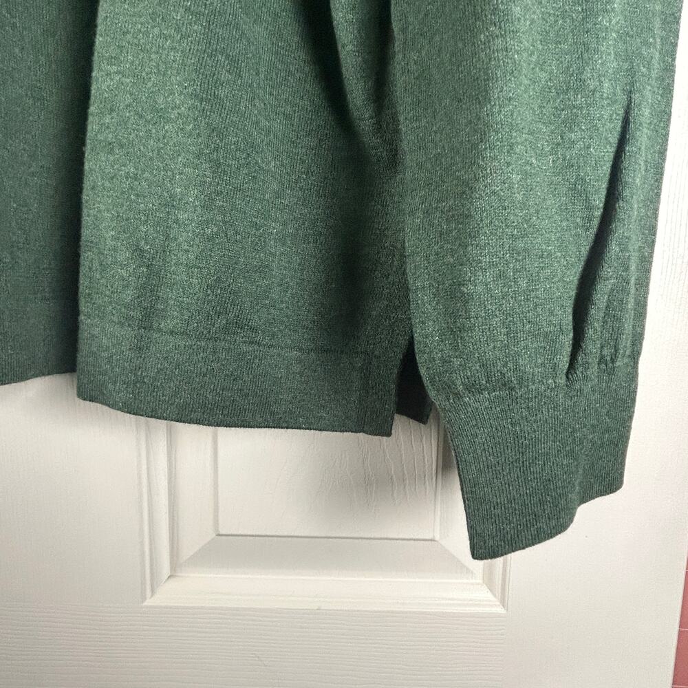 NEW Banana Republic Funnel Mockneck Sweater Mens Size XL Olive Green NWT - Picture 4 of 10